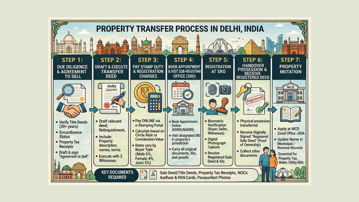 Property Transfer Delhi
