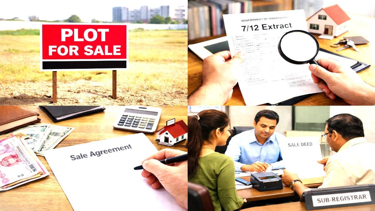 Land survey and plot registration process in Pune