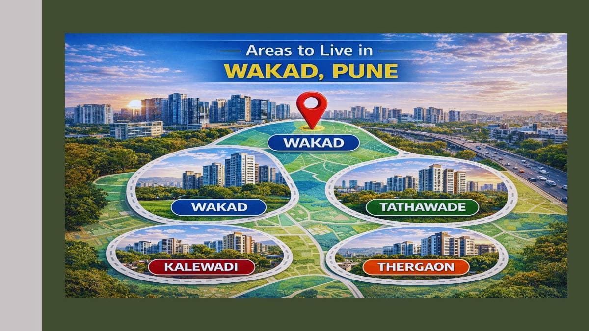 Best areas to live in Wakad Pune