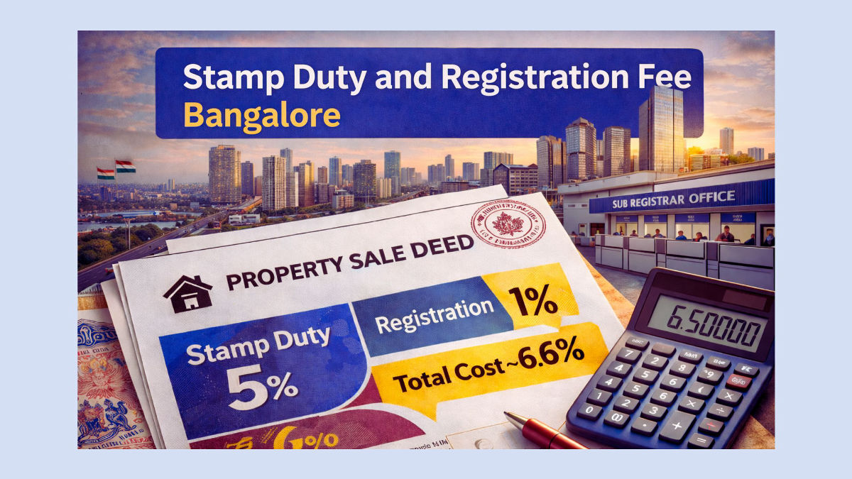 Bangalore Stamp Duty Calculator