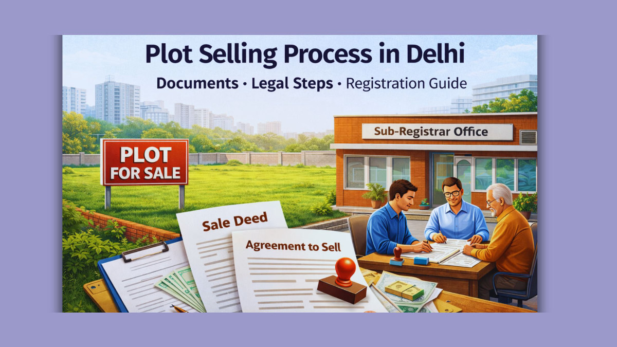Plot sale documents checklist for Delhi land registration