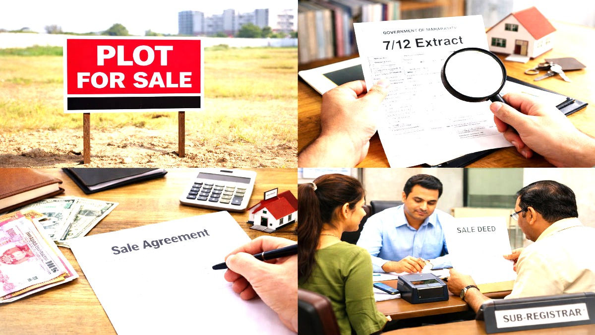 Land survey and plot registration process in Pune